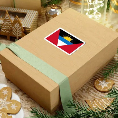 Flag of Antigua and Barbuda (Antigua and Barbuda) STICKER Vinyl Kiss-Cut Decal - The Sticker Space