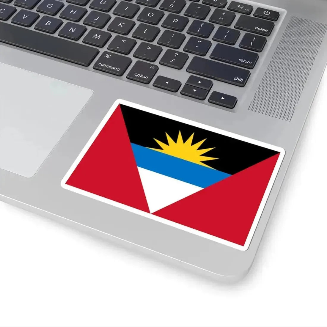 Flag of Antigua and Barbuda (Antigua and Barbuda) STICKER Vinyl Kiss-Cut Decal - The Sticker Space