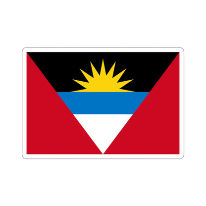 Flag of Antigua and Barbuda STICKER Vinyl Die-Cut Decal-2 Inch-The Sticker Space