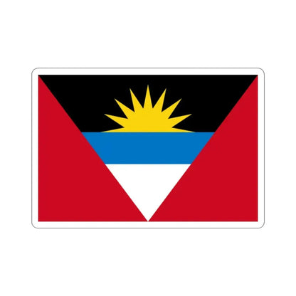 Flag of Antigua and Barbuda STICKER Vinyl Die-Cut Decal 2 Inch - The Sticker Space