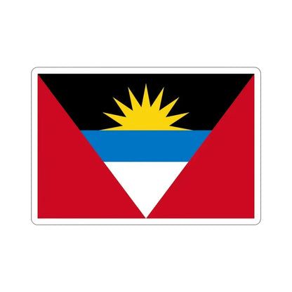 Flag of Antigua and Barbuda STICKER Vinyl Die-Cut Decal - The Sticker Space