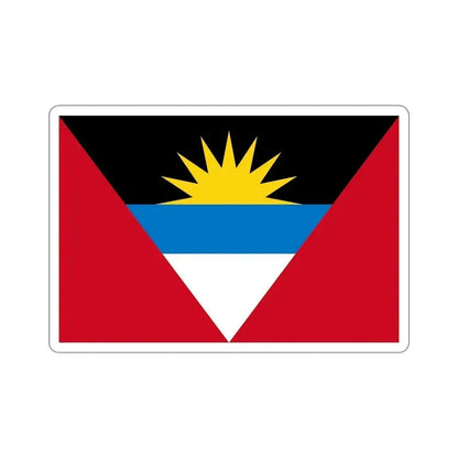 Flag of Antigua and Barbuda STICKER Vinyl Die-Cut Decal - The Sticker Space