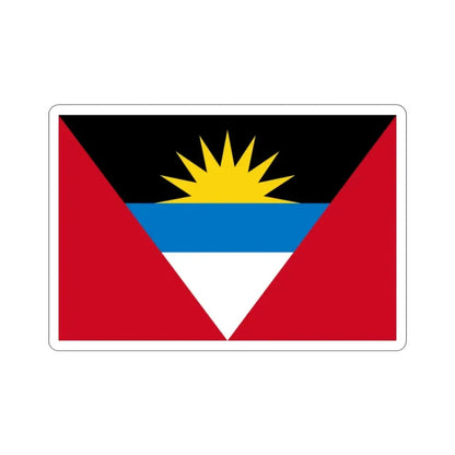 Flag of Antigua and Barbuda STICKER Vinyl Die-Cut Decal - The Sticker Space