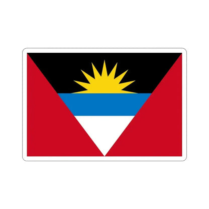 Flag of Antigua and Barbuda STICKER Vinyl Die-Cut Decal - The Sticker Space