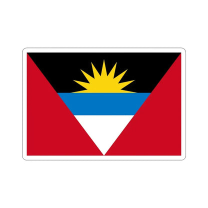 Flag of Antigua and Barbuda STICKER Vinyl Die-Cut Decal - The Sticker Space