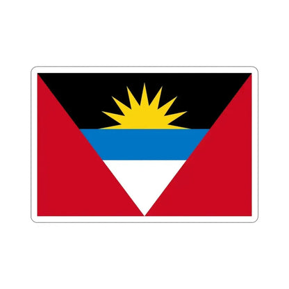 Flag of Antigua and Barbuda STICKER Vinyl Die-Cut Decal - The Sticker Space