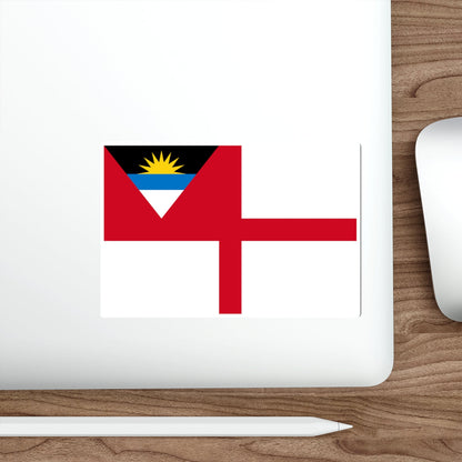 Flag of Antigua and Barbuda v2 STICKER Vinyl Die-Cut Decal-The Sticker Space