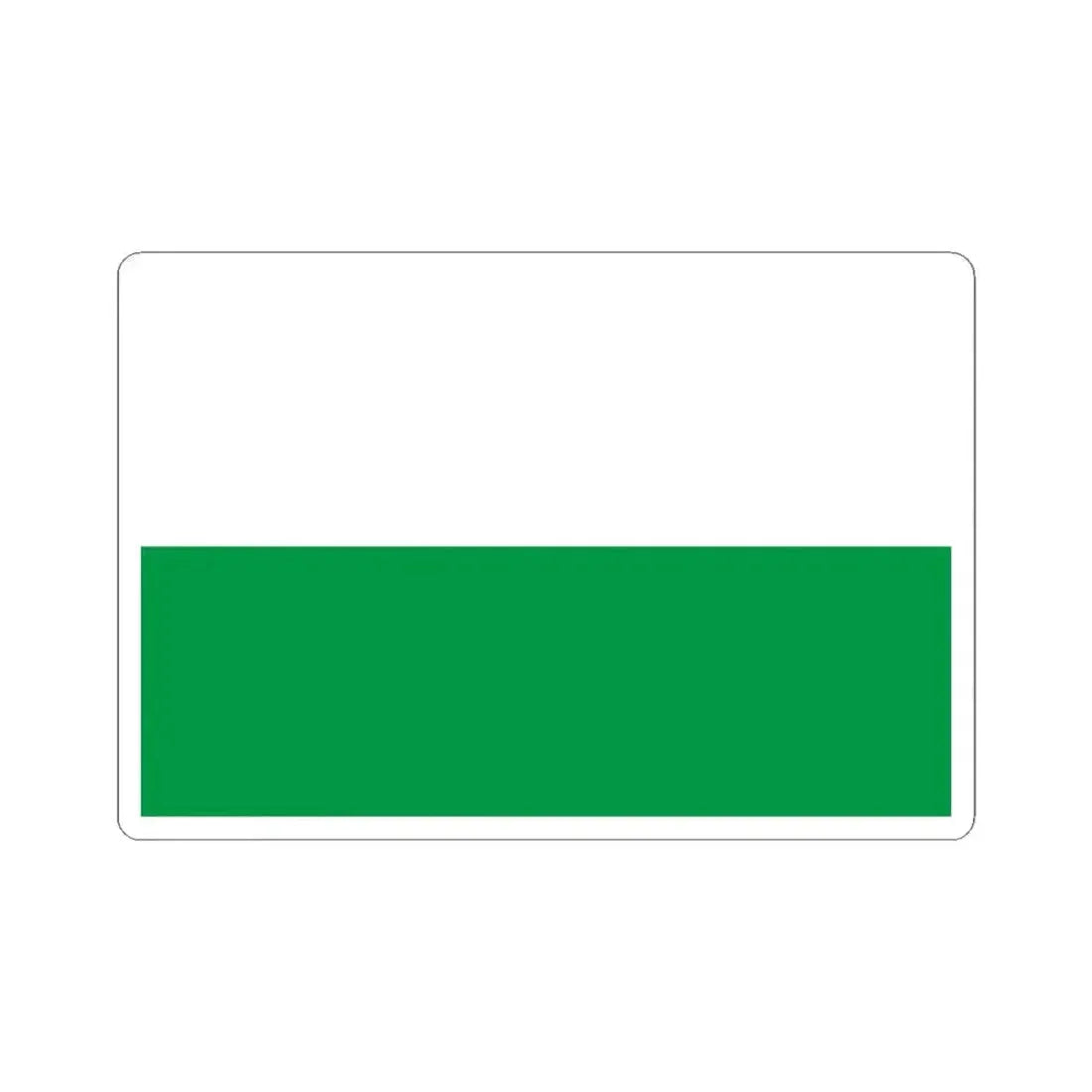 Flag of Antioquia Department (Colombia) STICKER Vinyl Kiss-Cut Decal 4 Inch White - The Sticker Space