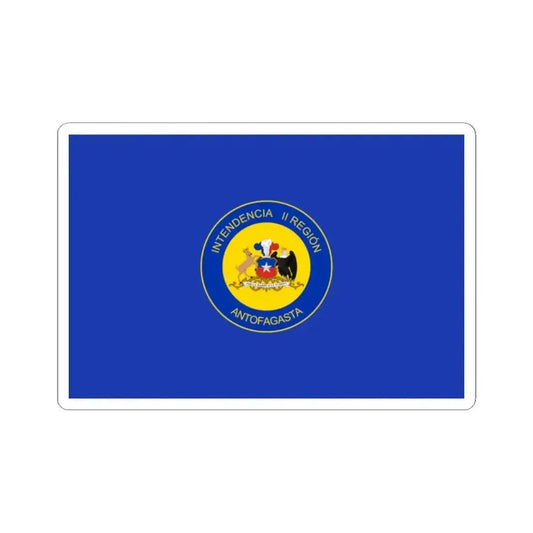 Flag of Antofagasta Region Chile (Chile) STICKER Vinyl Kiss-Cut Decal 2 Inch White - The Sticker Space