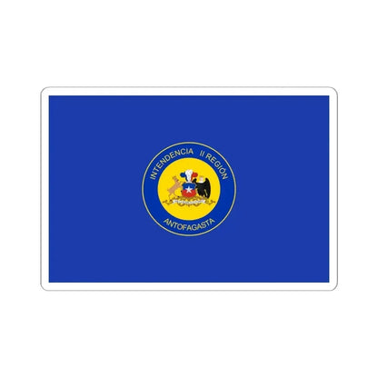 Flag of Antofagasta Region Chile (Chile) STICKER Vinyl Kiss-Cut Decal 6 Inch White - The Sticker Space