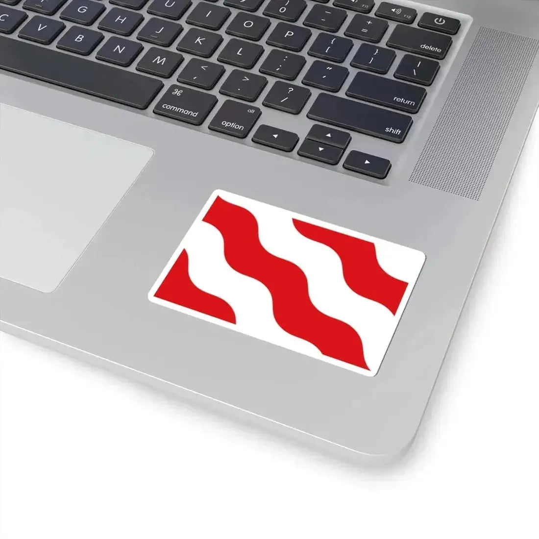 Flag of Antoing (Belgium) STICKER Vinyl Kiss-Cut Decal - The Sticker Space