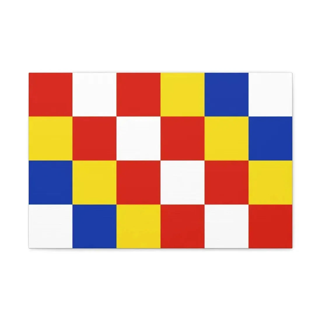 Flag of Antwerp Belgium - Canvas Wall Art 24″ x 16″ 1.25" - The Sticker Space