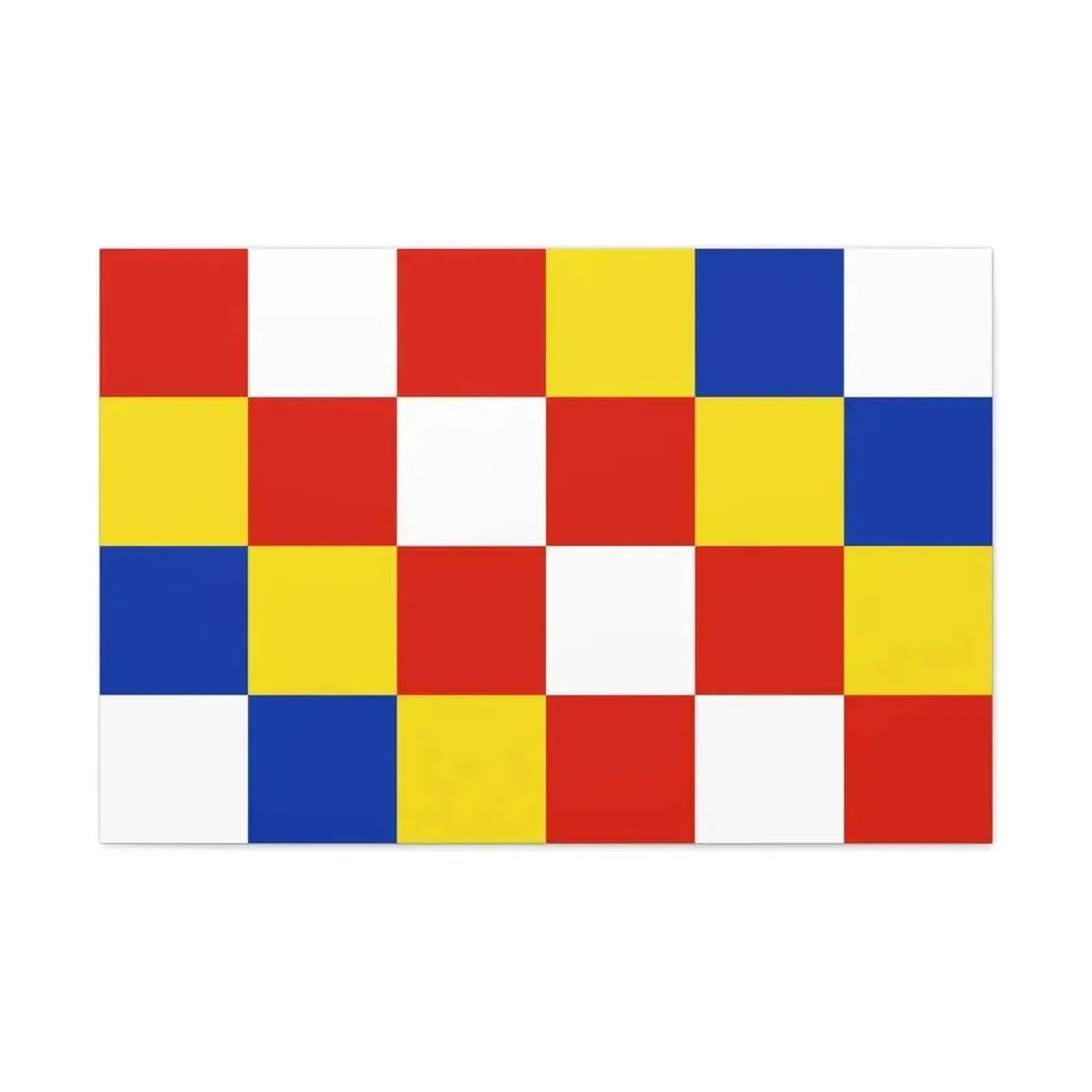 Flag of Antwerp Belgium - Canvas Wall Art - The Sticker Space