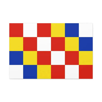 Flag of Antwerp Belgium - Canvas Wall Art - The Sticker Space