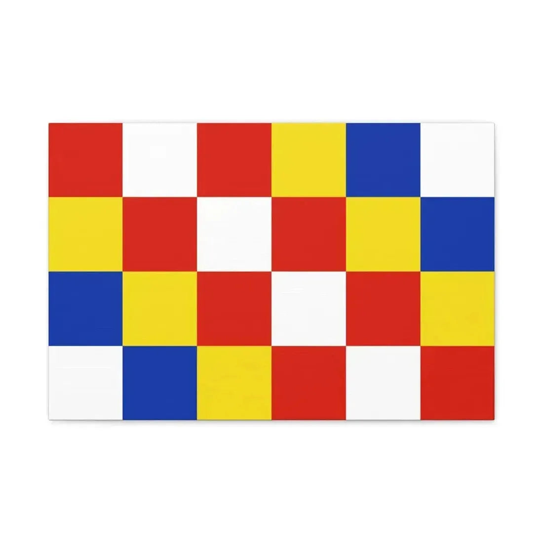 Flag of Antwerp Belgium - Canvas Wall Art - The Sticker Space