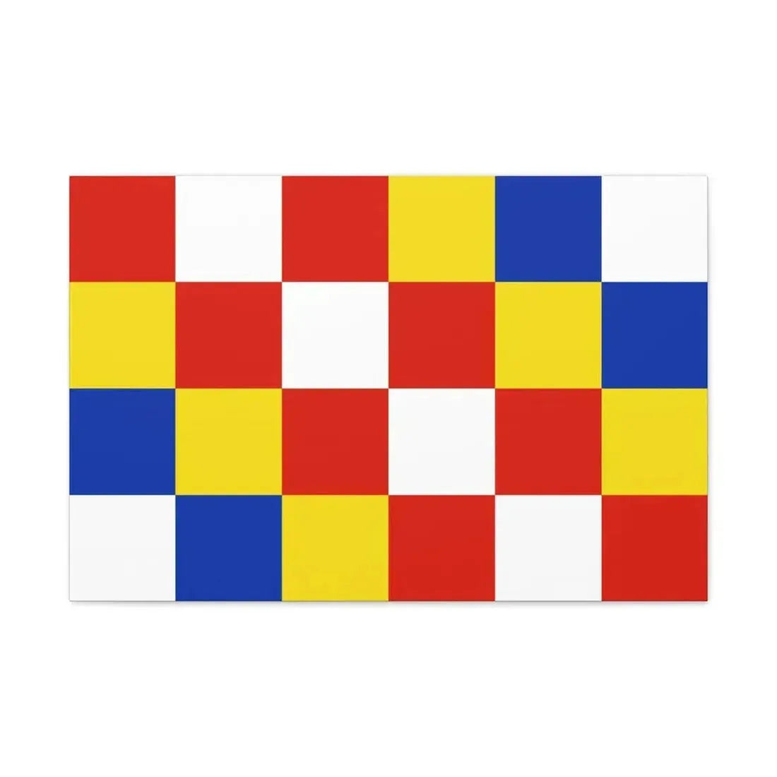 Flag of Antwerp Belgium - Canvas Wall Art - The Sticker Space