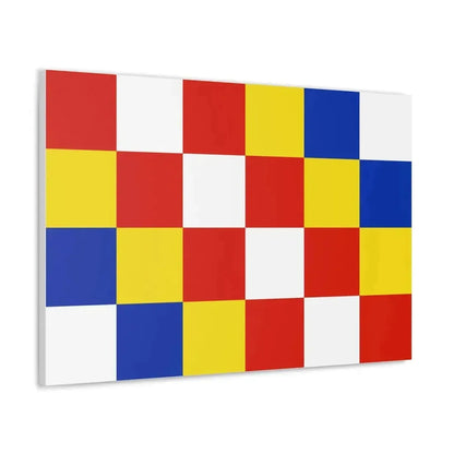 Flag of Antwerp Belgium - Canvas Wall Art - The Sticker Space