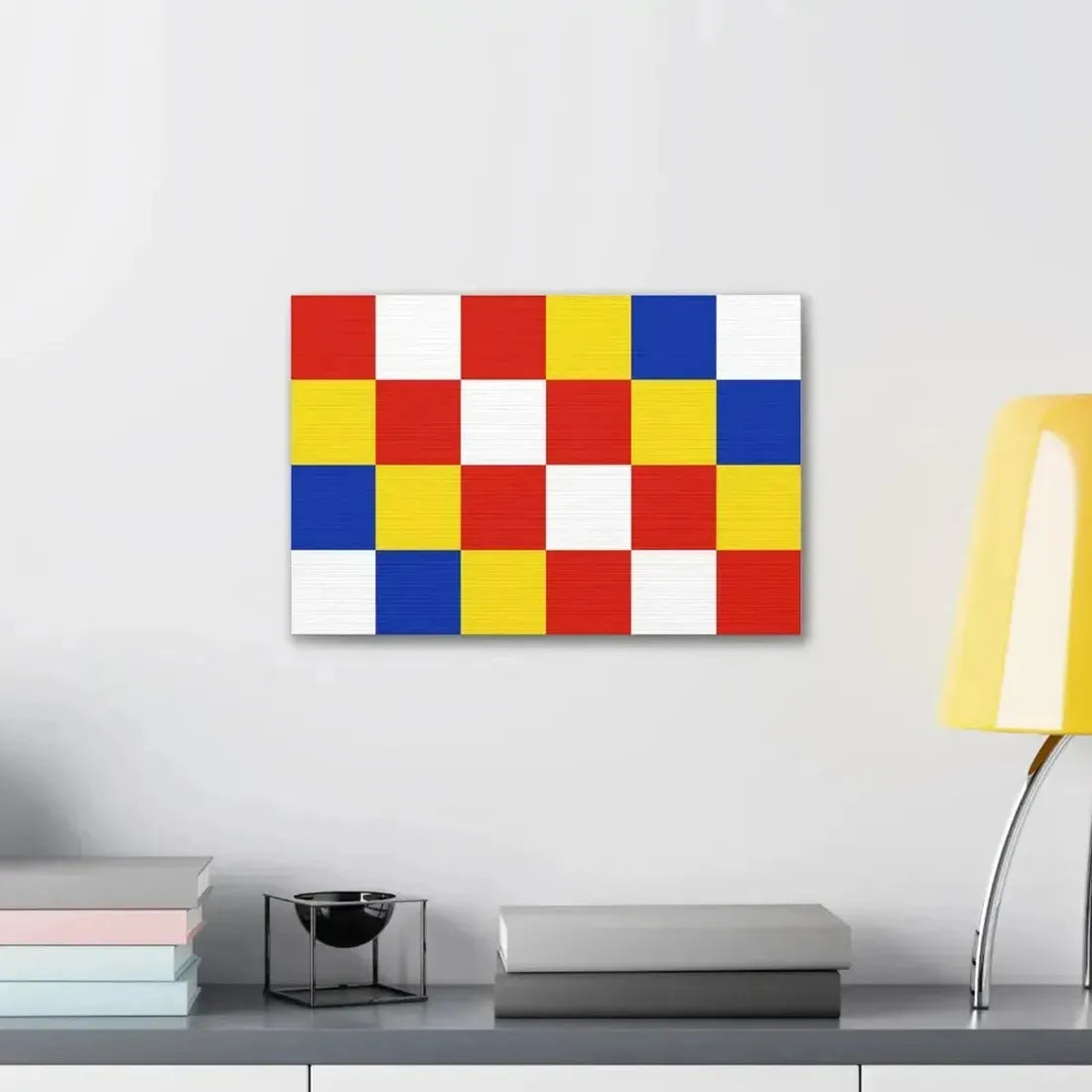 Flag of Antwerp Belgium - Canvas Wall Art - The Sticker Space