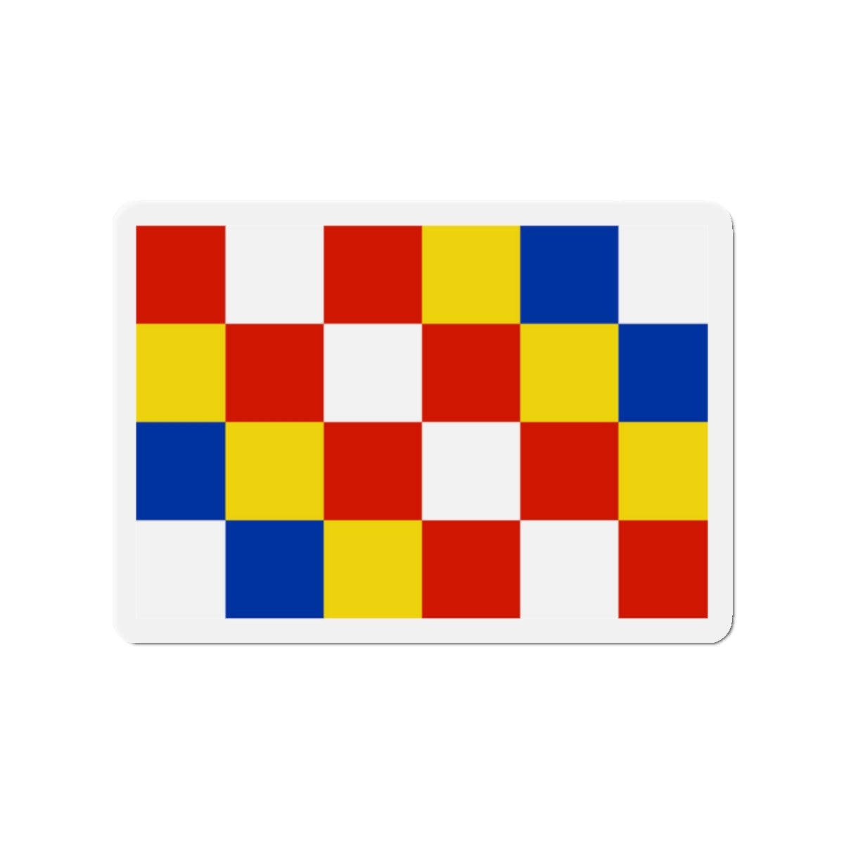 Flag of Antwerp Belgium - Die-Cut Magnet-2" x 2"-The Sticker Space