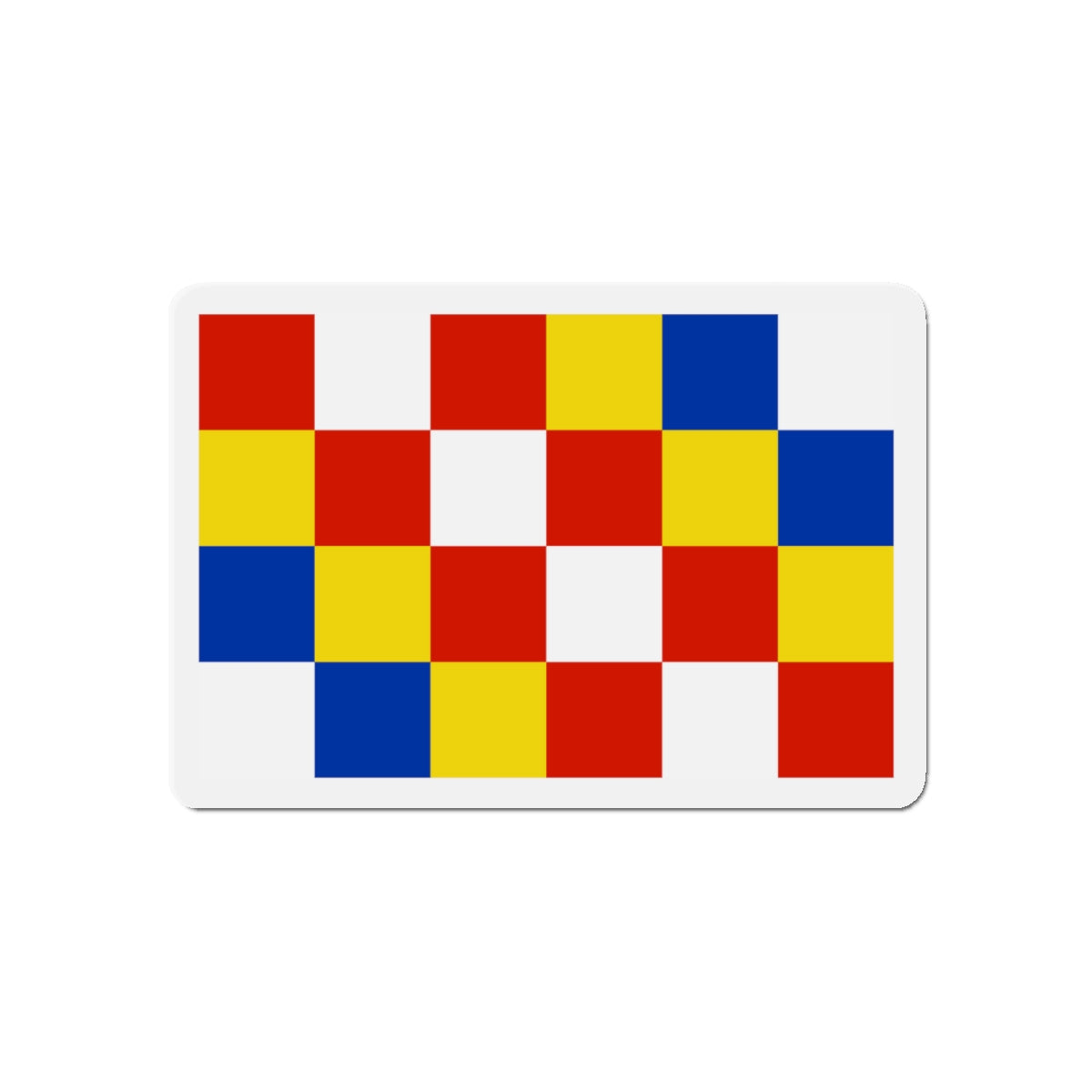 Flag of Antwerp Belgium - Die-Cut Magnet-5" x 5"-The Sticker Space