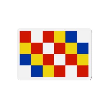 Flag of Antwerp Belgium - Die-Cut Magnet-5" x 5"-The Sticker Space