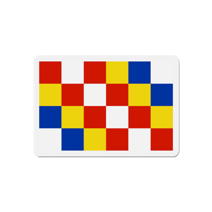 Flag of Antwerp Belgium - Die-Cut Magnet-6 × 6"-The Sticker Space