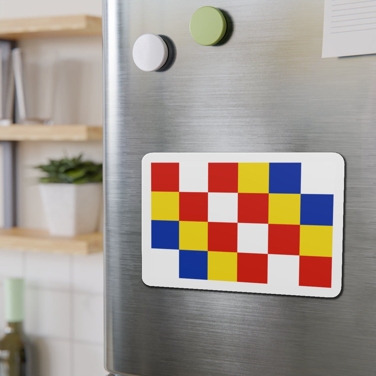 Flag of Antwerp Belgium - Die-Cut Magnet-The Sticker Space