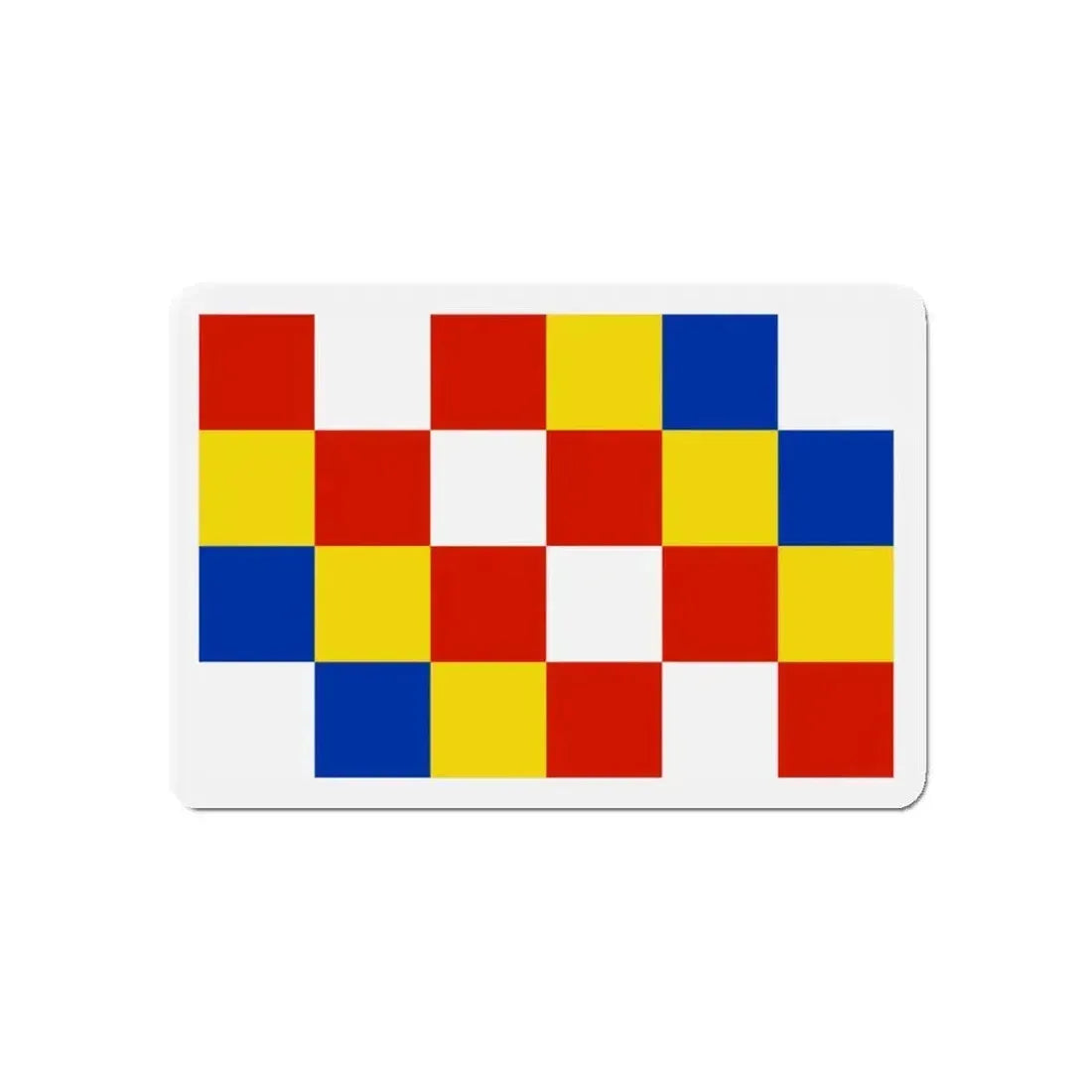 Flag of Antwerp Belgium - Refrigerator Magnet - The Sticker Space
