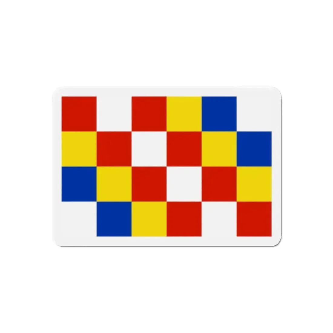 Flag of Antwerp Belgium - Refrigerator Magnet - The Sticker Space
