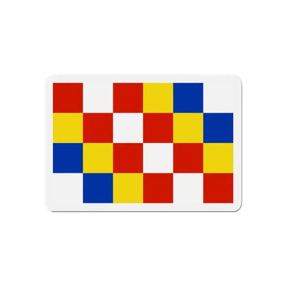 Flag of Antwerp Belgium - Refrigerator Magnet - The Sticker Space