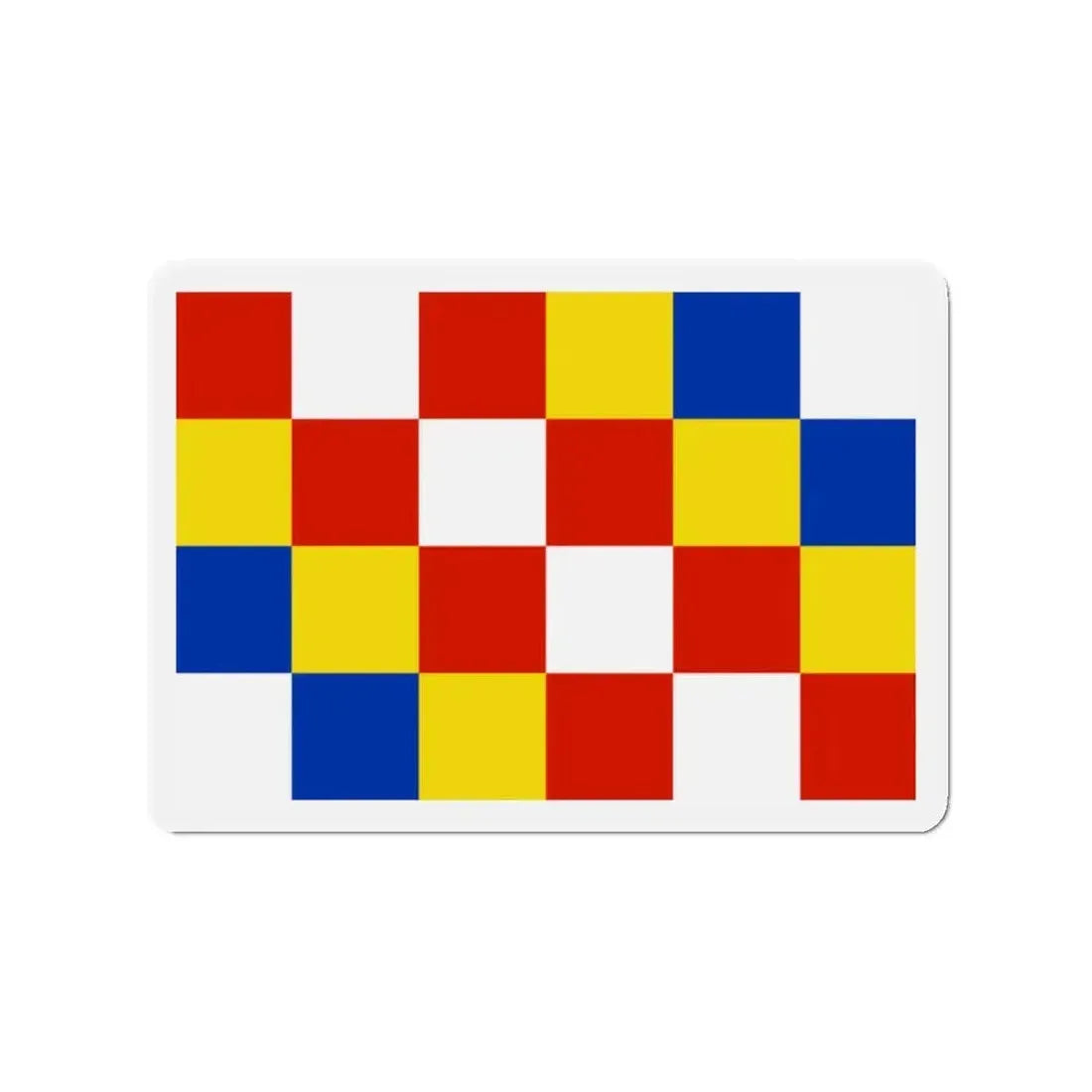 Flag of Antwerp Belgium - Refrigerator Magnet - The Sticker Space