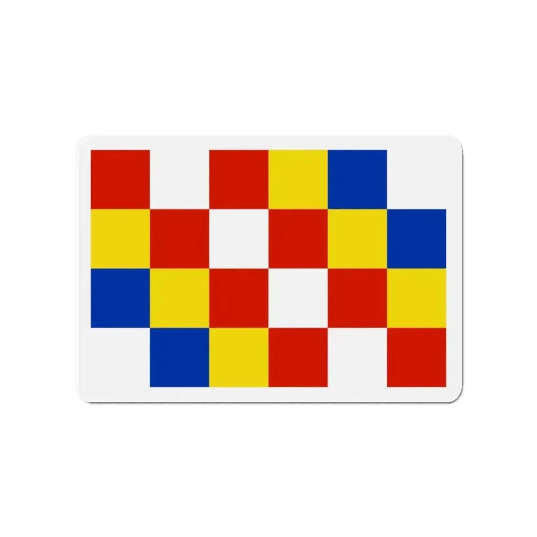 Flag of Antwerp Belgium - Refrigerator Magnet - The Sticker Space