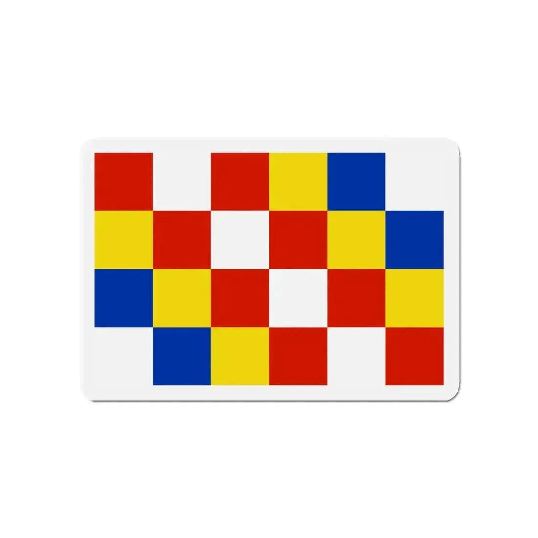 Flag of Antwerp Belgium - Refrigerator Magnet - The Sticker Space