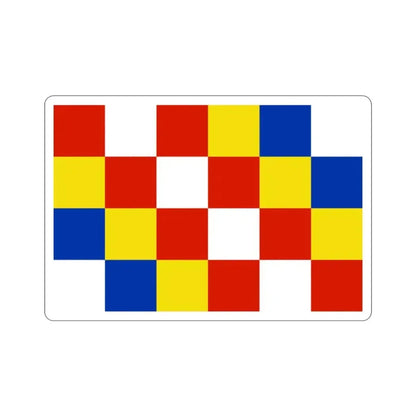 Flag of Antwerp Belgium STICKER Vinyl Die-Cut Decal 2 Inch - The Sticker Space