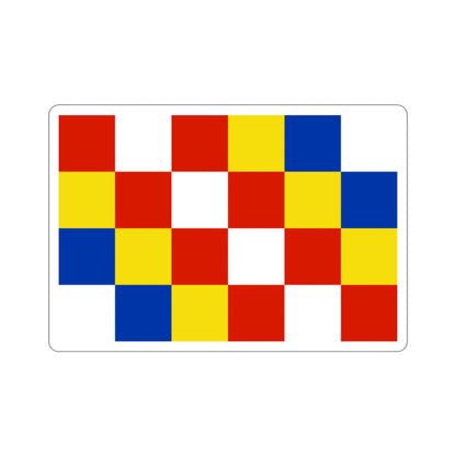 Flag of Antwerp Belgium STICKER Vinyl Die-Cut Decal-2 Inch-The Sticker Space