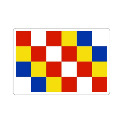 Flag of Antwerp Belgium STICKER Vinyl Die-Cut Decal 3 Inch - The Sticker Space