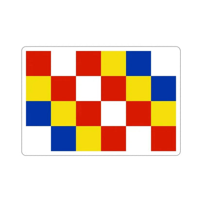 Flag of Antwerp Belgium STICKER Vinyl Die-Cut Decal 4 Inch - The Sticker Space