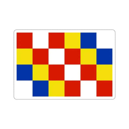 Flag of Antwerp Belgium STICKER Vinyl Die-Cut Decal 5 Inch - The Sticker Space