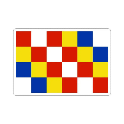 Flag of Antwerp Belgium STICKER Vinyl Die-Cut Decal 5 Inch - The Sticker Space