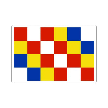 Flag of Antwerp Belgium STICKER Vinyl Die-Cut Decal 6 Inch - The Sticker Space
