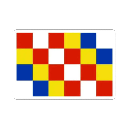 Flag of Antwerp Belgium STICKER Vinyl Die-Cut Decal 6 Inch - The Sticker Space