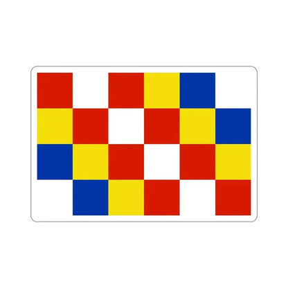 Flag of Antwerp Belgium STICKER Vinyl Die-Cut Decal 6 Inch - The Sticker Space