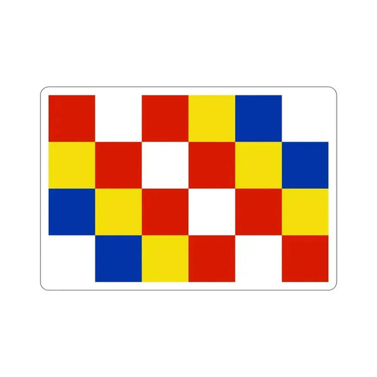 Flag of Antwerp Belgium STICKER Vinyl Die-Cut Decal 6 Inch - The Sticker Space