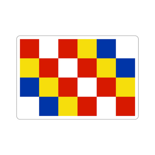 Flag of Antwerp Belgium STICKER Vinyl Die-Cut Decal-6 Inch-The Sticker Space