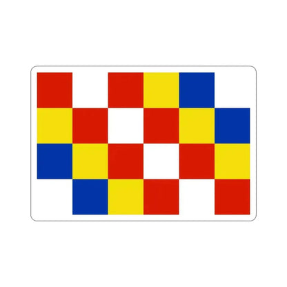 Flag of Antwerp Belgium STICKER Vinyl Die-Cut Decal - The Sticker Space