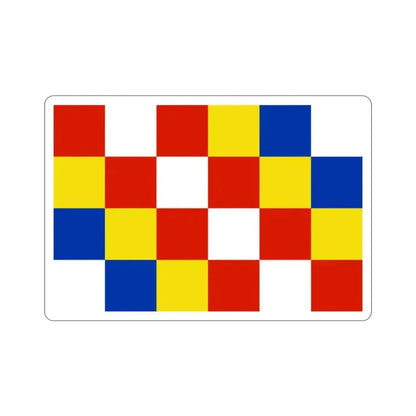 Flag of Antwerp Belgium STICKER Vinyl Die-Cut Decal - The Sticker Space