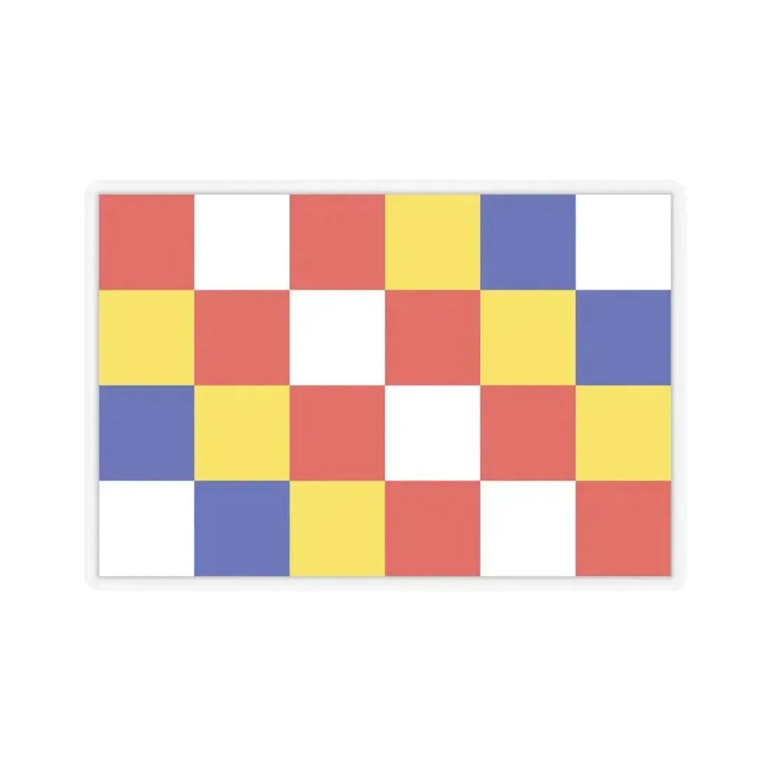 Flag of Antwerp Belgium - STICKER Vinyl Kiss-Cut Decal 3 Inch Transparent - The Sticker Space