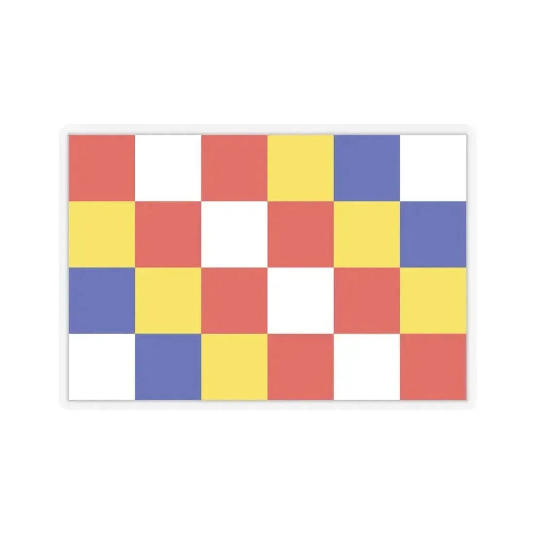 Flag of Antwerp Belgium - STICKER Vinyl Kiss-Cut Decal 6 Inch Transparent - The Sticker Space