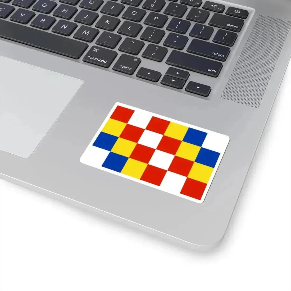 Flag of Antwerp (Belgium) STICKER Vinyl Kiss-Cut Decal - The Sticker Space