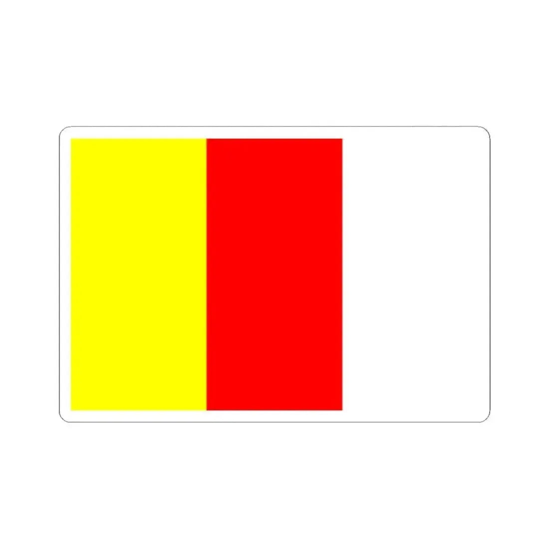 Flag of Antwerpen Province 1928-1997 (Belgium) STICKER Vinyl Kiss-Cut Decal 2 Inch White - The Sticker Space